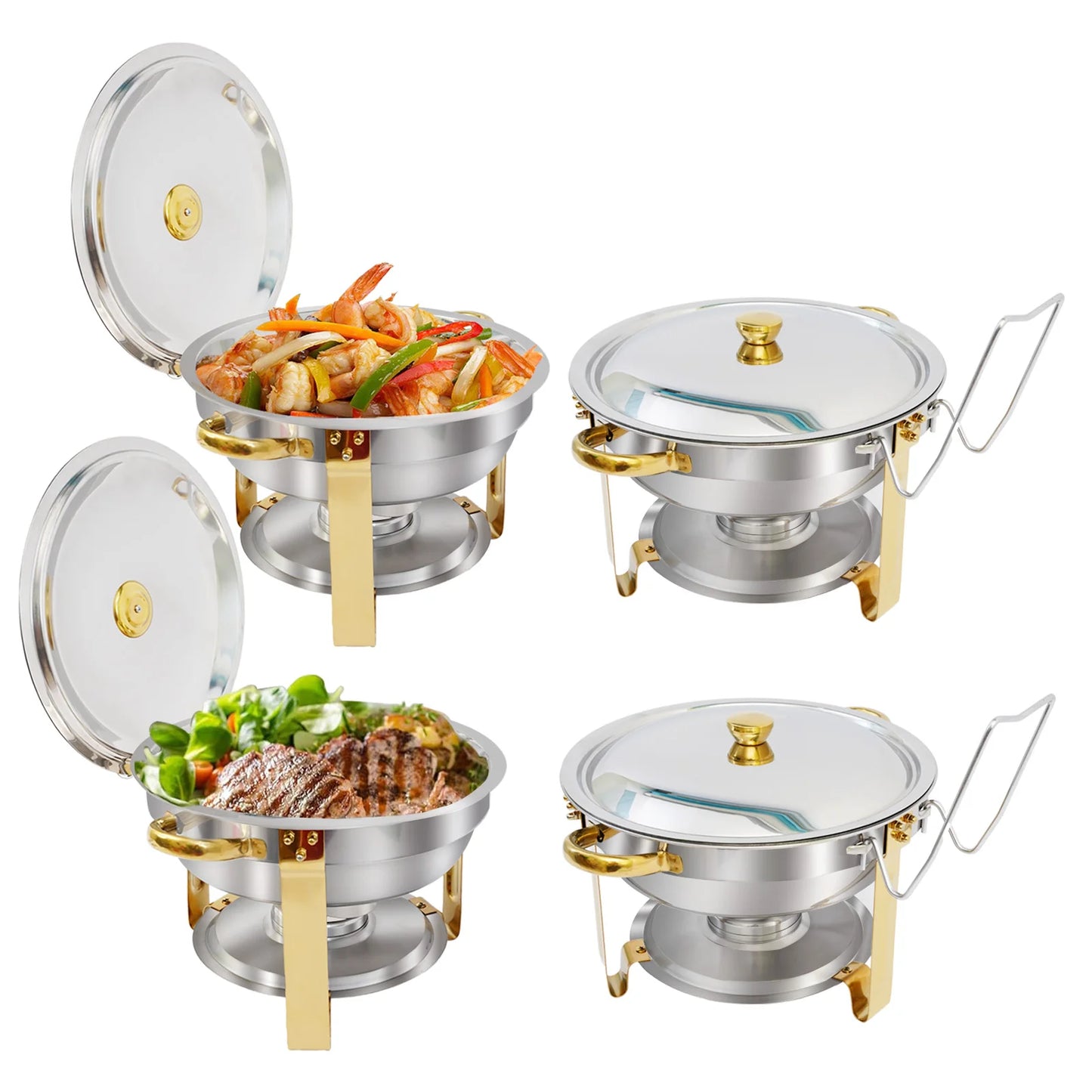 Stainless Steel Chafing Dish Buffet Warmer For Event Catering