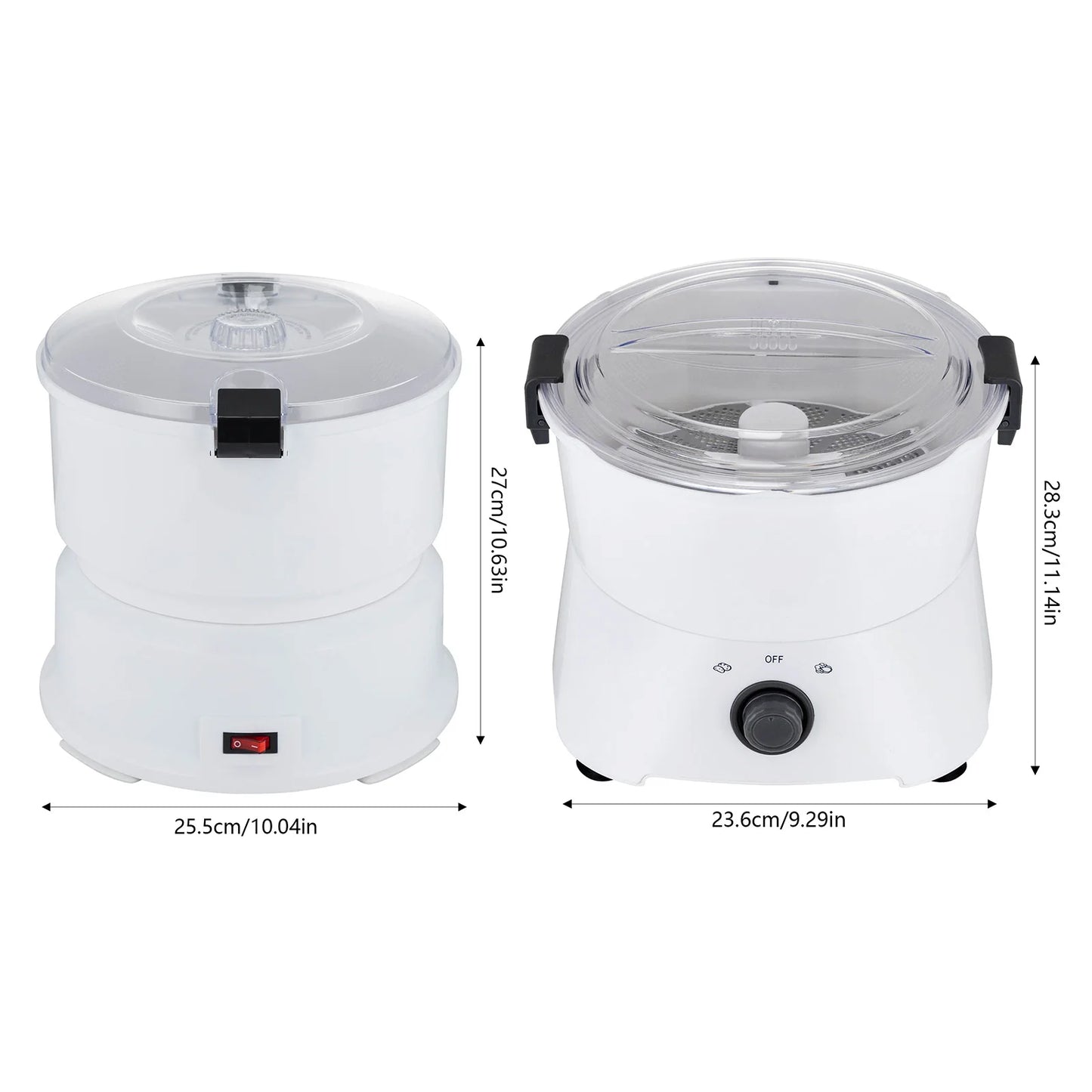 85W Electric Potato Peeler With One Button Drive For Kitchens
