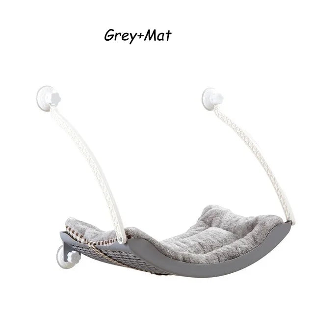 Cat Window Hammock Bed With Strong Wall Mount Brackets