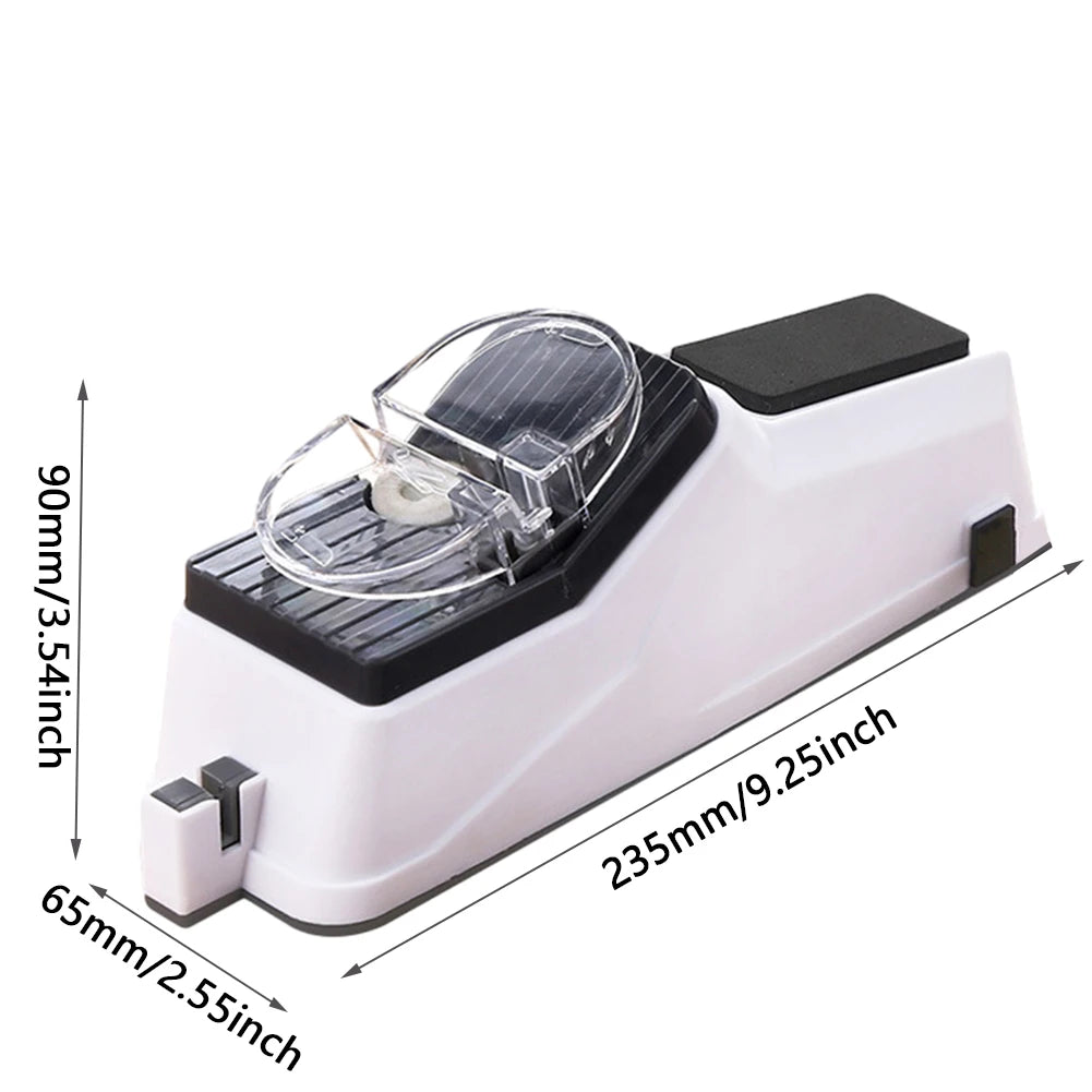 APWIKOGER Electric Knife Sharpener Adjustable USB Rechargeable