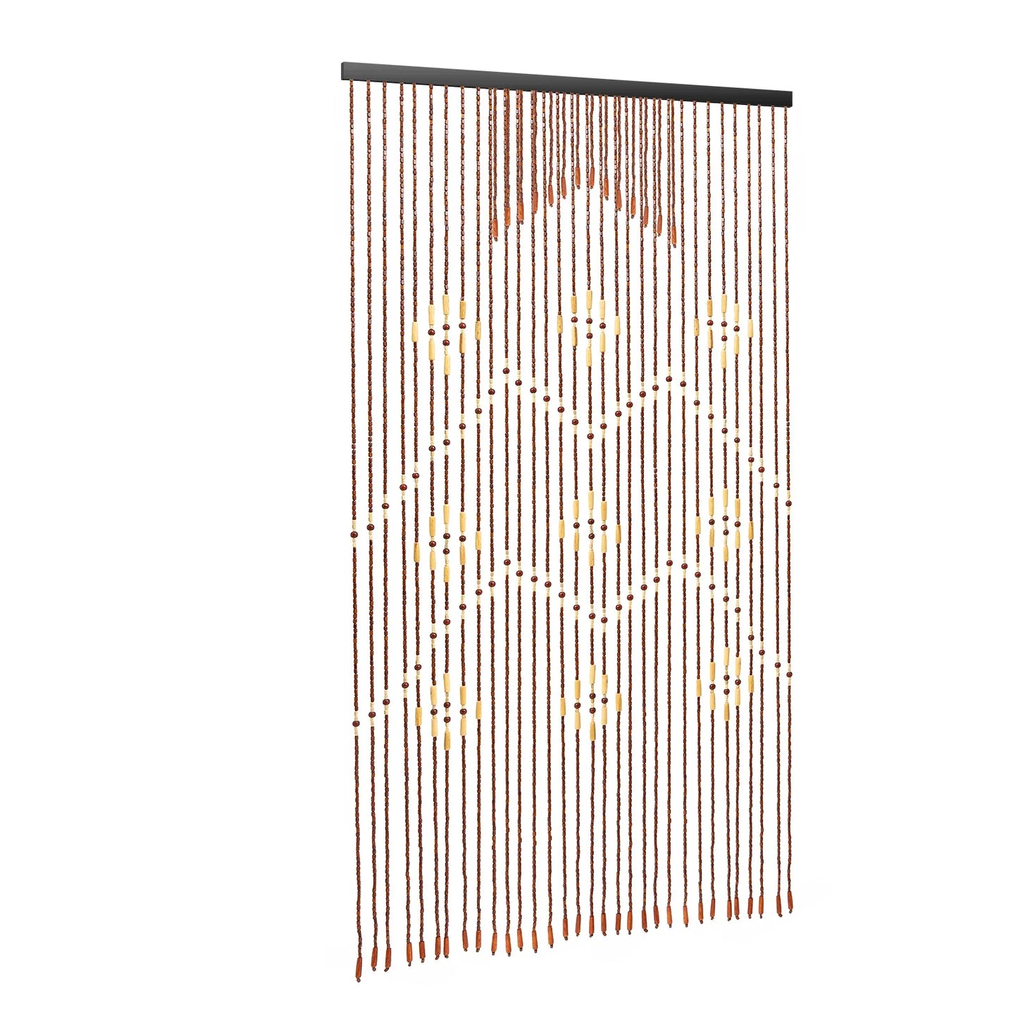Wooden Bead Curtain:Durable, and Symbolic Home Décor for Luck and Prosperity  curtains for living room luxury  kitchen curtains