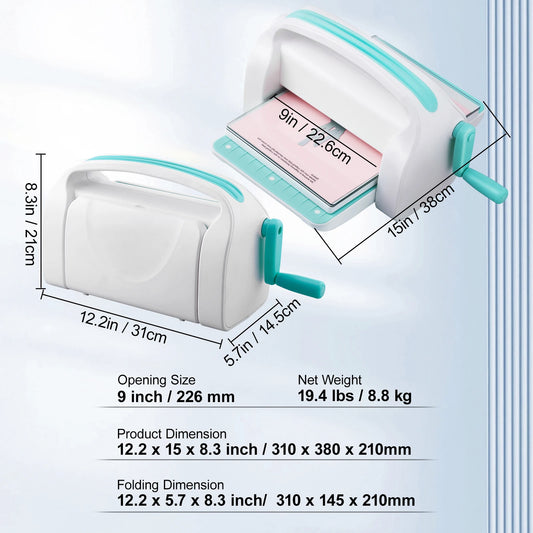 SucceBuy Manual Die Cutting Embossing Machine For Scrapbooking Crafts
