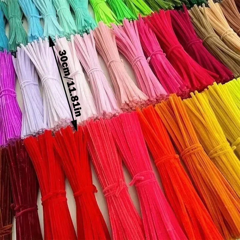 Colorful Chenille Stems Pipe Cleaners Set For DIY Crafts