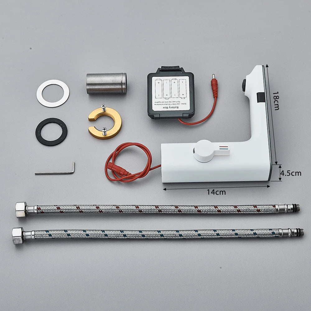 Uythner Smart Sensor Basin Faucet With Digital Display Touchless
