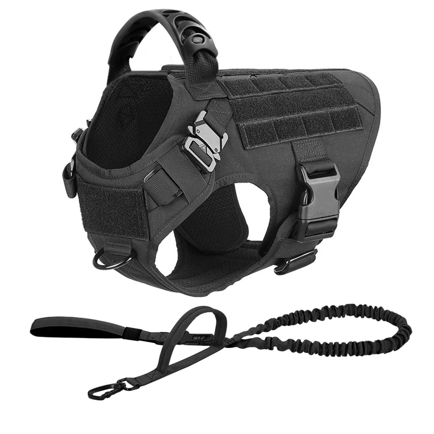 Durable Dog Harness And Leash Set For Training And Walking