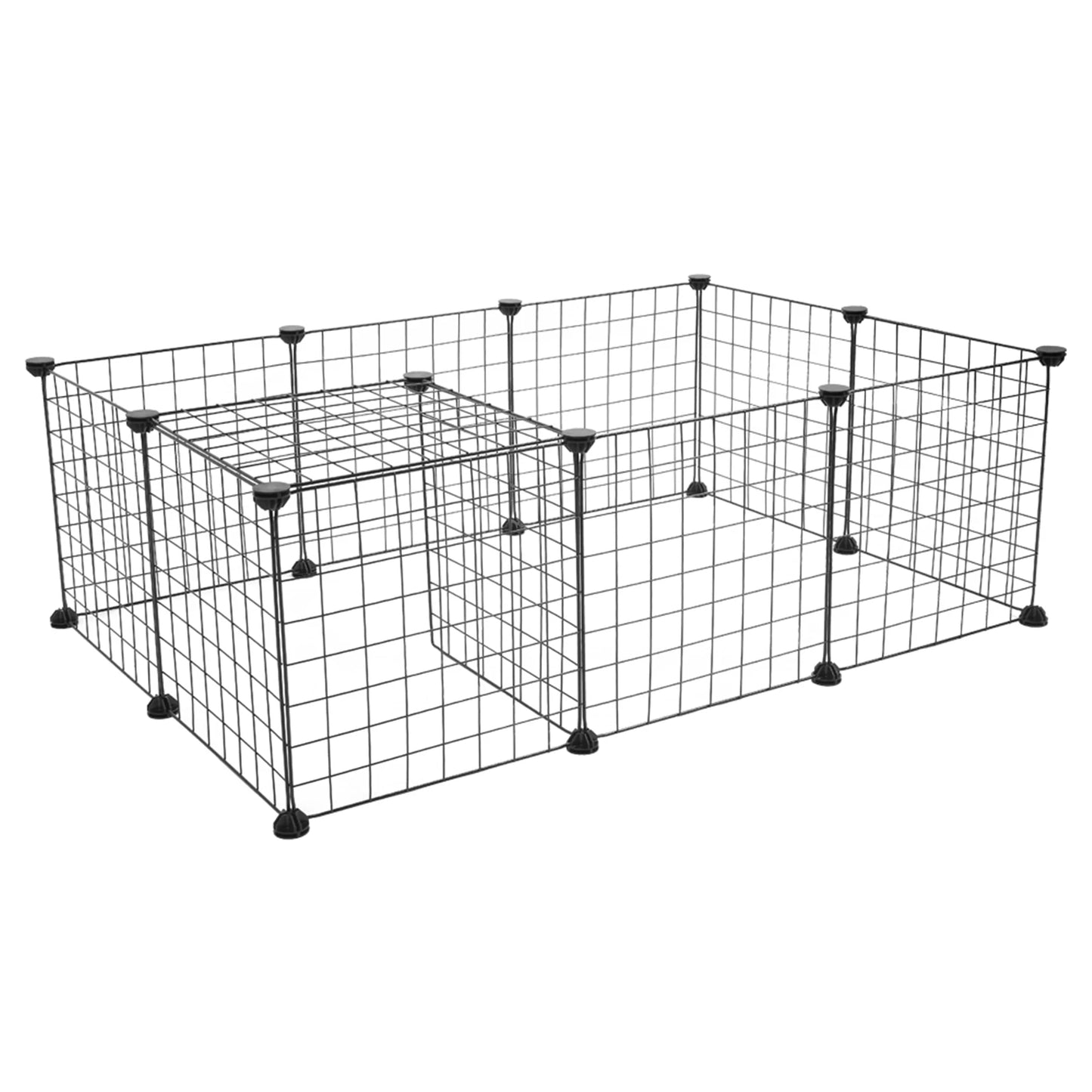 Pet Playpen Small Animal Cage Indoor Portable Metal Wire Fence