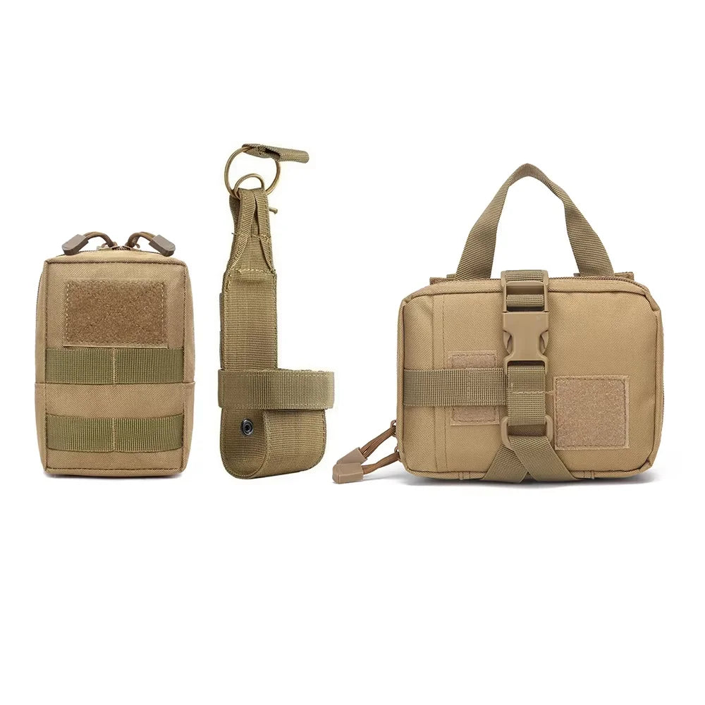 Dog Tactical Bags Set Molle Pouches for Harness Attachment Gear