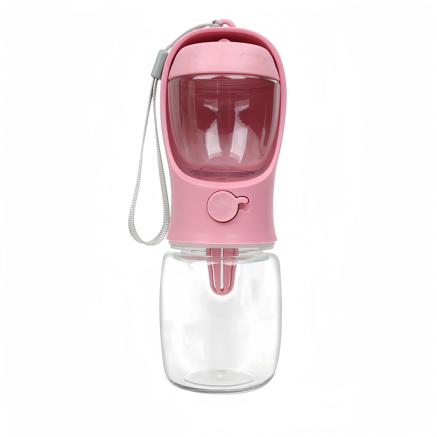 Portable Pet Water Bottle With Food Storage Dogs And Cats