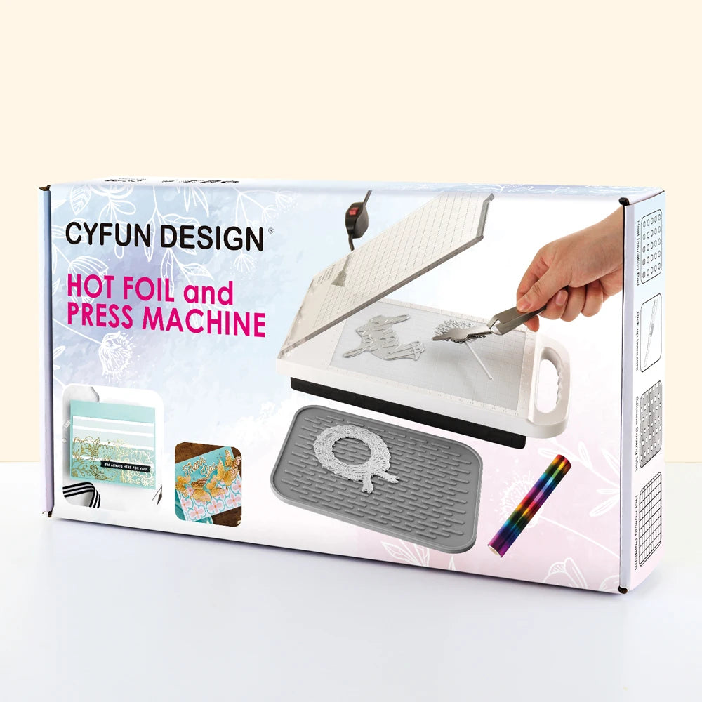 Hot Foil Stamping Machine For Card Making With US EU UK Plugs