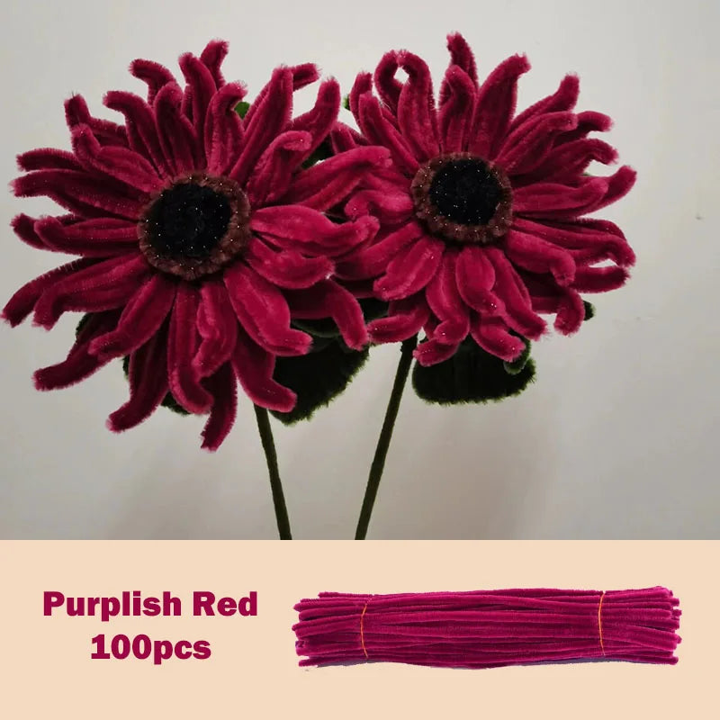 Colorful Chenille Stems Pipe Cleaners Set For DIY Crafts