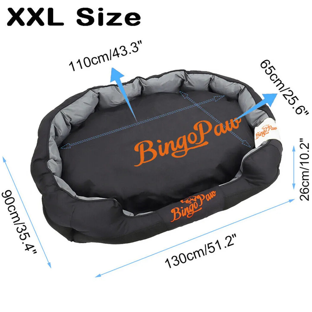 BORWART Orthopedic Dog Bed Waterproof Removable Cushion