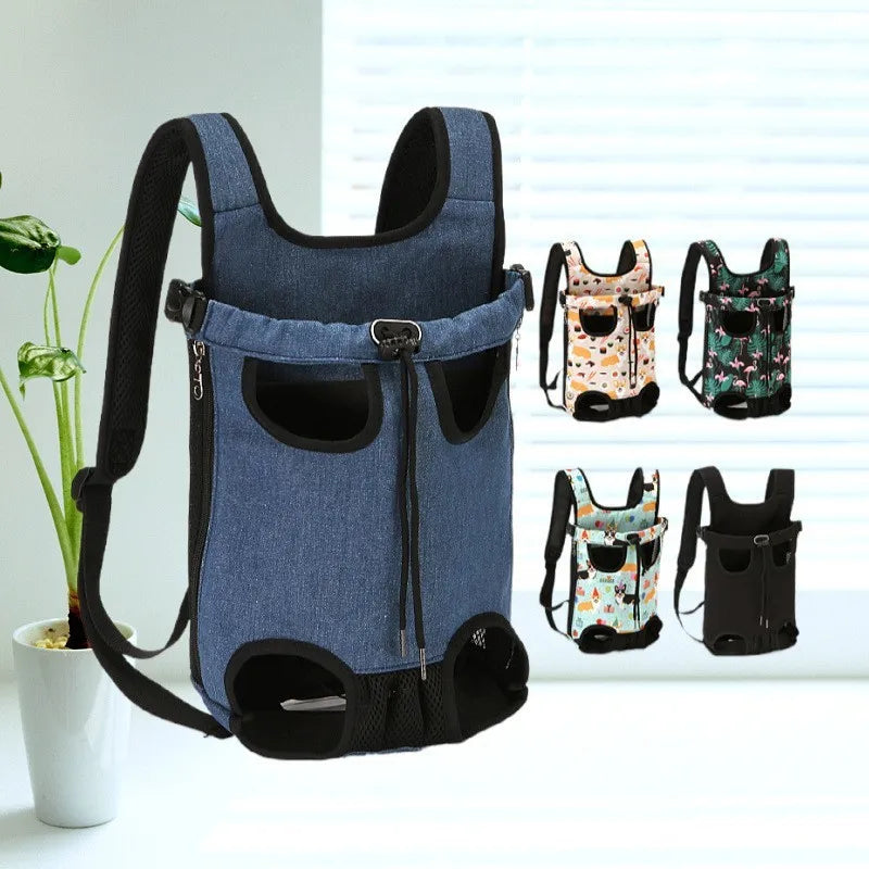 Pet Backpack Carrier For Cats And Dogs Travel Hiking