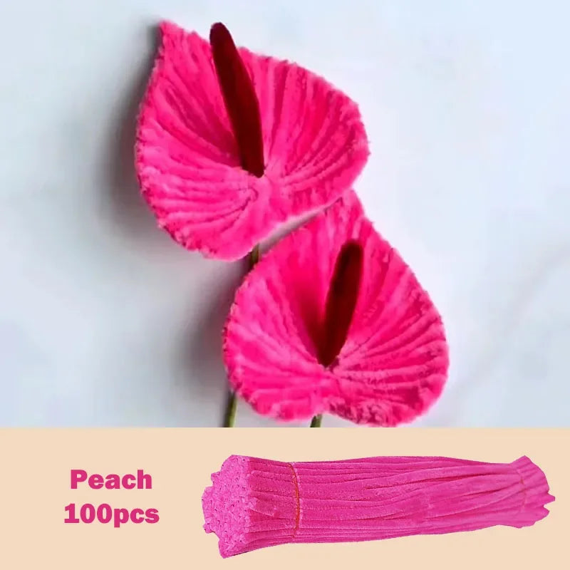 Colorful Chenille Stems Pipe Cleaners Set For DIY Crafts
