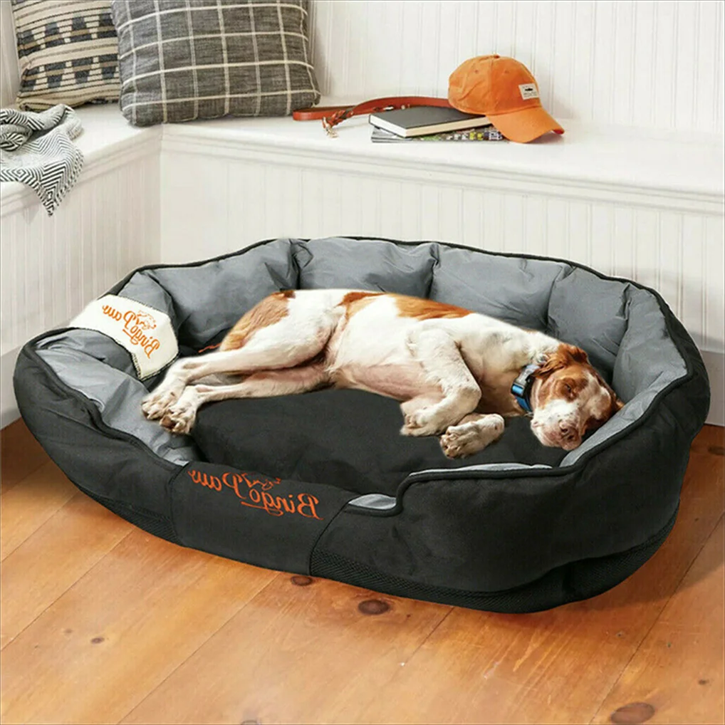 BORWART Orthopedic Dog Bed Waterproof Removable Cushion