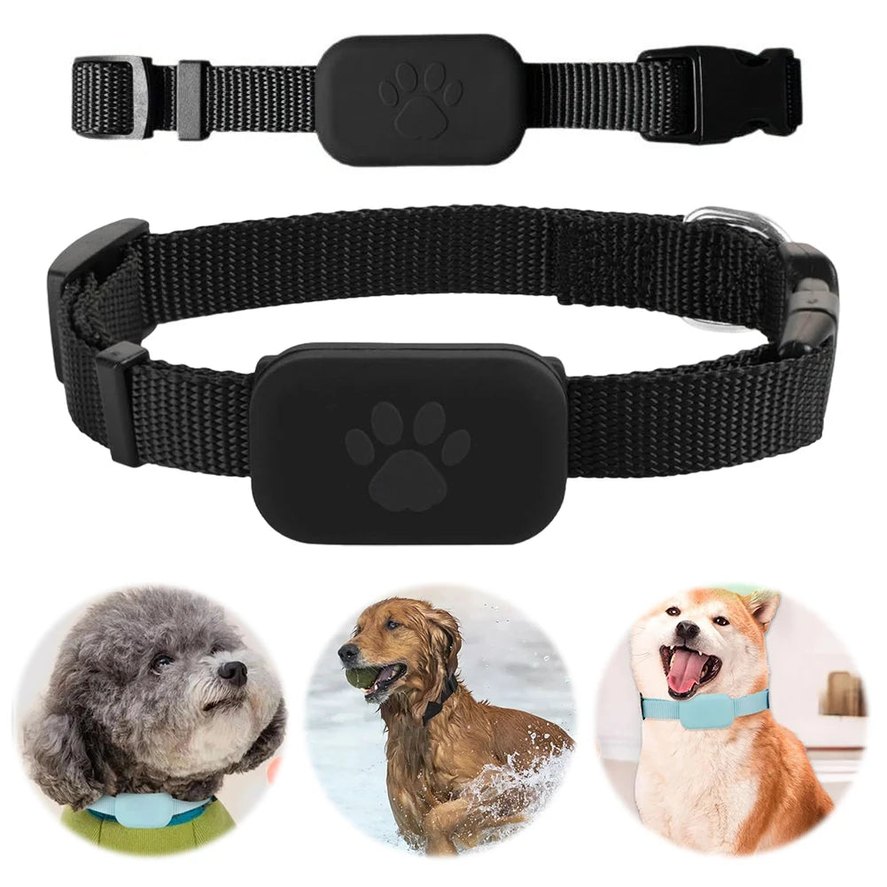 APWIKOGER Pet GPS Tracker Adjustable Collar For Dogs And Cats