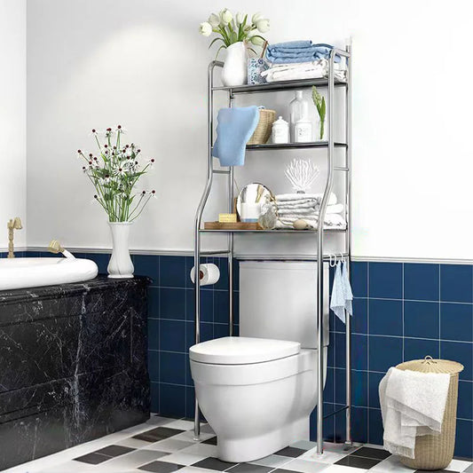Studyset Over Toilet Storage Shelf 2/3-Tier Freestanding Metal Bathroom