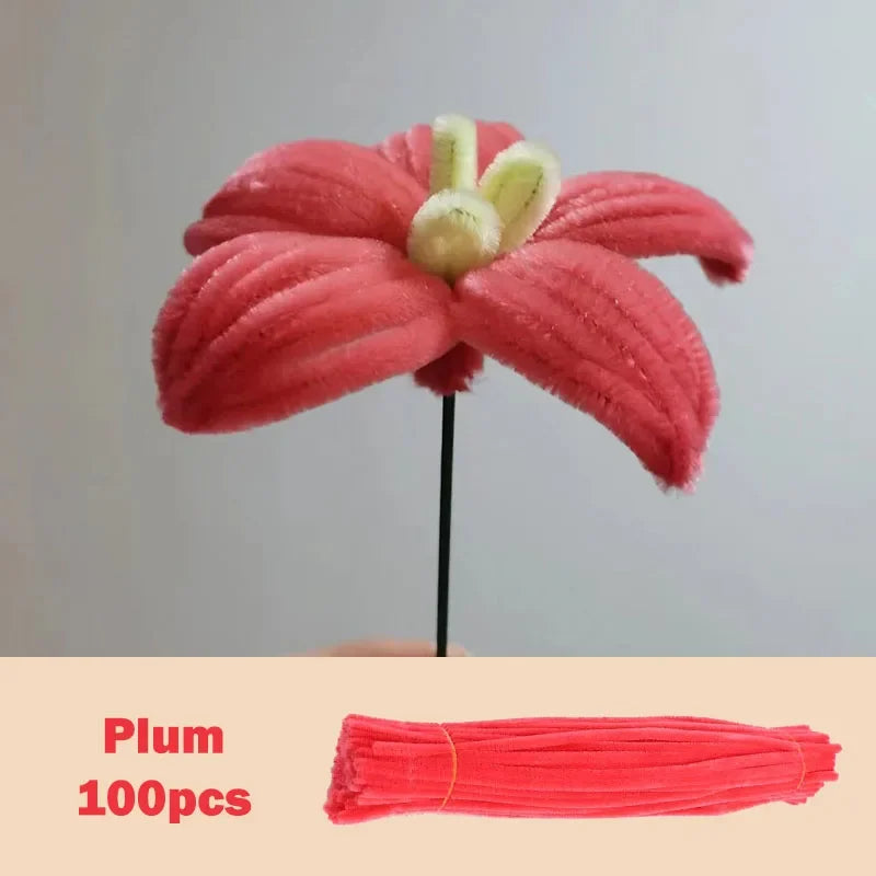 Colorful Chenille Stems Pipe Cleaners Set For DIY Crafts