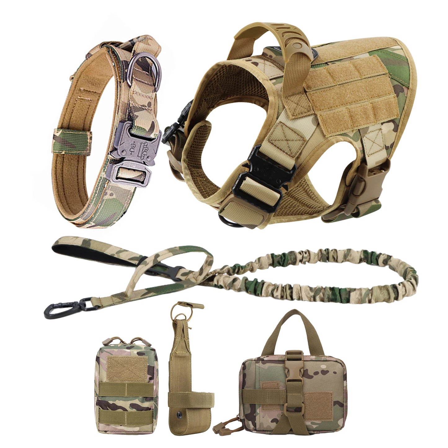 Durable Dog Harness And Leash Set For Training And Walking
