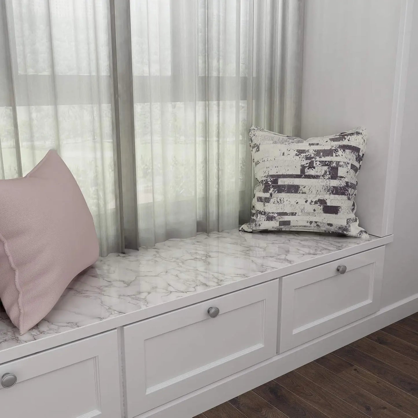 Premium Self Adhesive Marble Vinyl Wallpaper And Waterproof Contact Paper