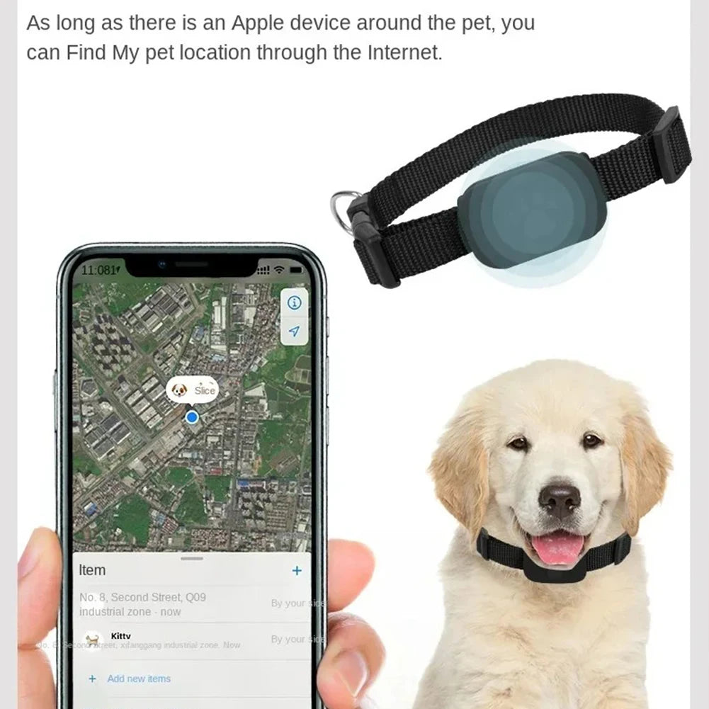 APWIKOGER Pet GPS Tracker Adjustable Collar For Dogs And Cats