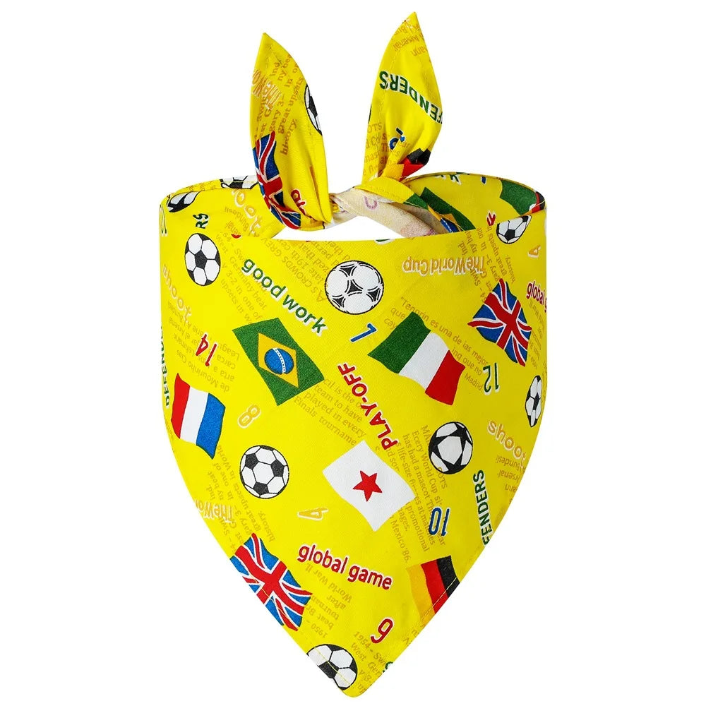 Sucado Fruit Floral Dog Bandana Washable Soft Kerchief
