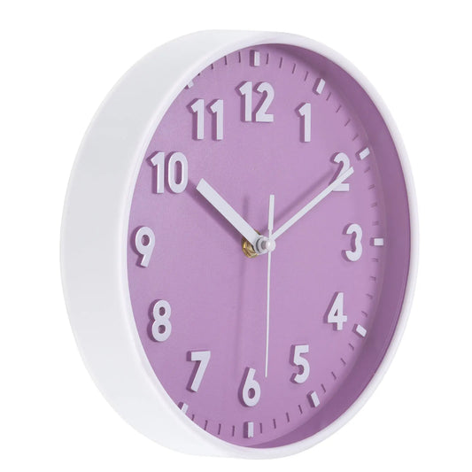 UXCELL Wall Clock Quartz Silent Battery Operated For Office Bedroom