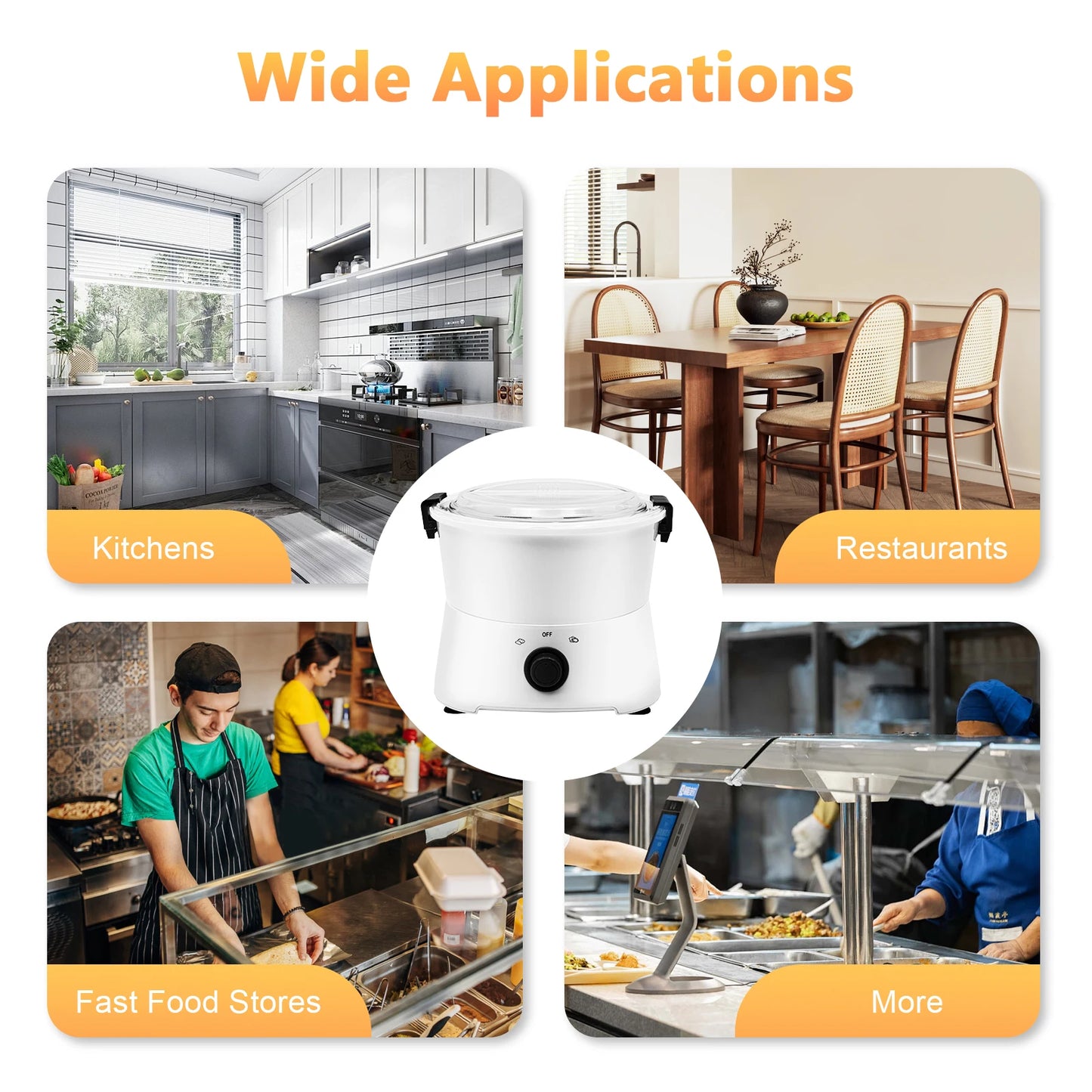 Commercial Electric Potato Peeler For Professional Kitchen Use
