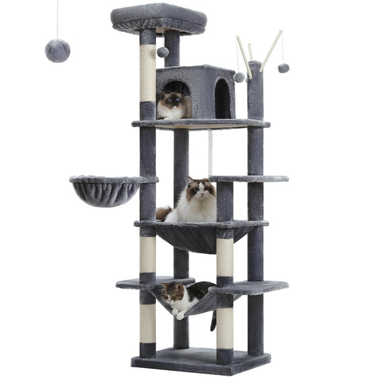 PAWZ Road Large Cat Tree Tower With Scratching Posts