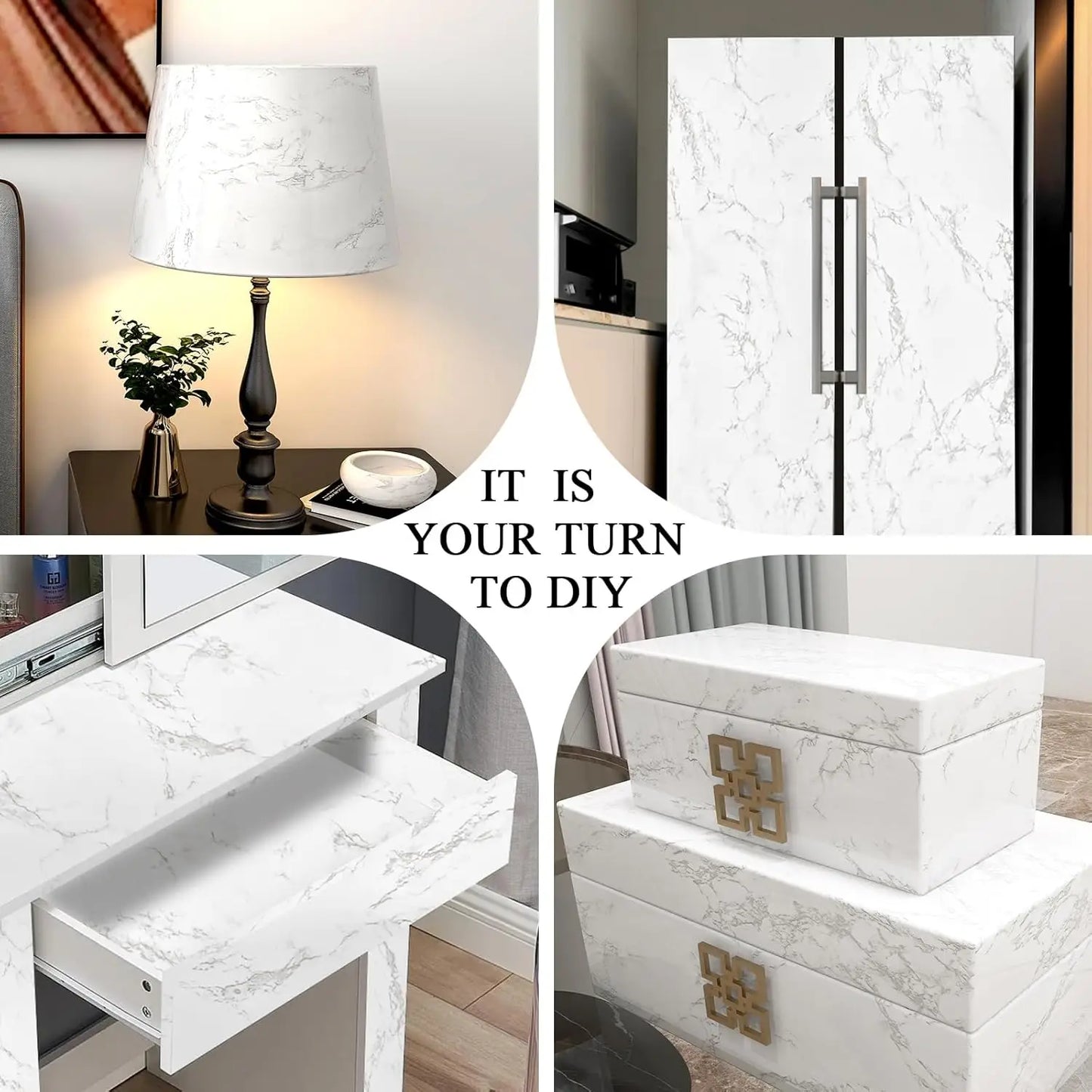 Premium Self Adhesive Marble Vinyl Wallpaper And Waterproof Contact Paper