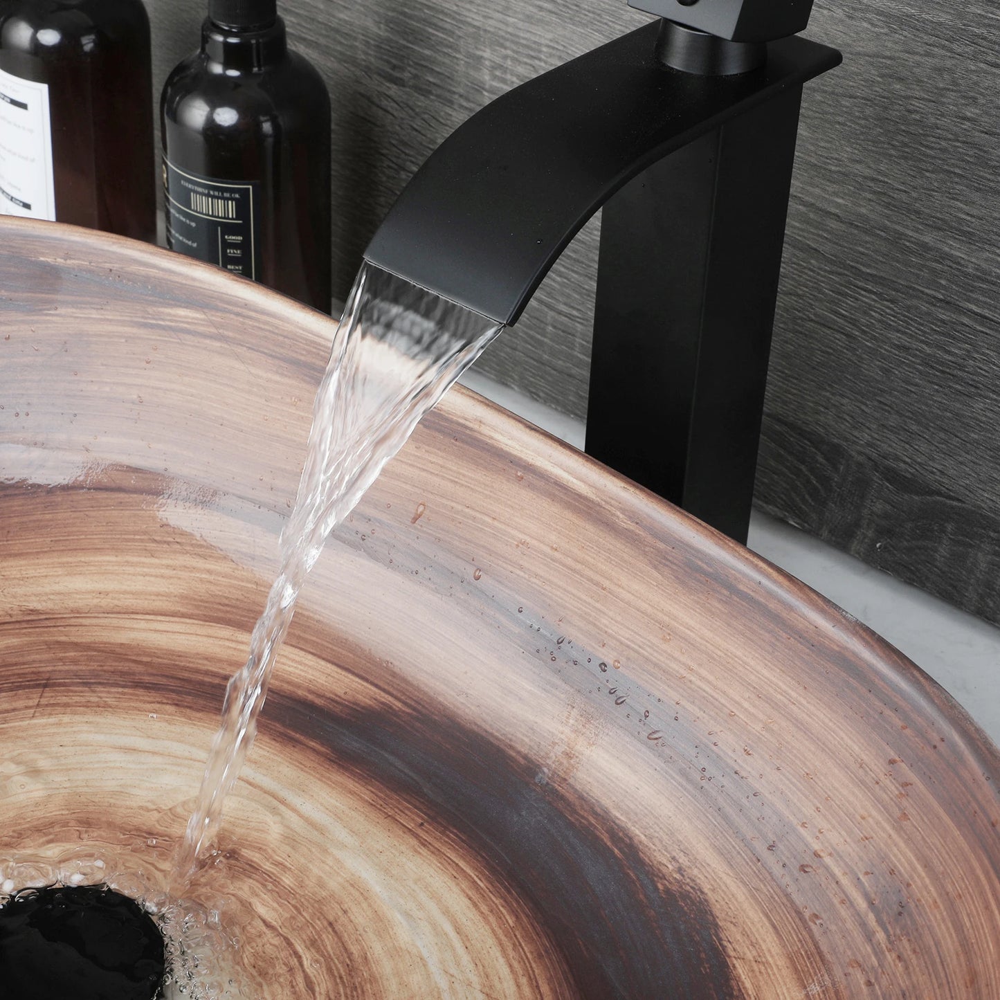 Mekkhalas Premium Ceramic Oval Vessel Sink For Home