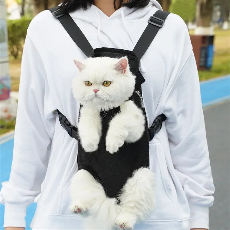 Pet Backpack Carrier For Cats And Dogs Travel Hiking