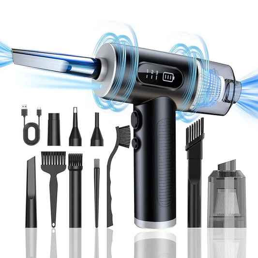 PYLV Electric 2-In-1 Cordless Air Duster and Vacuum for Electronics