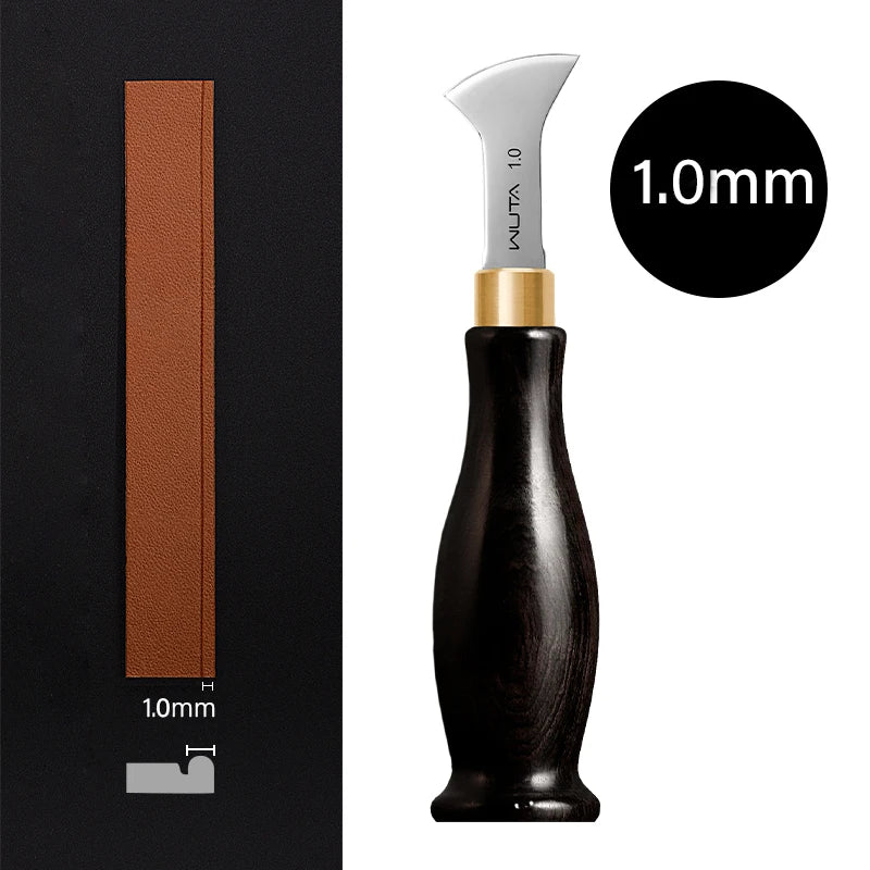 WUTA Professional Leather Edge Creaser Beveler For Crafting