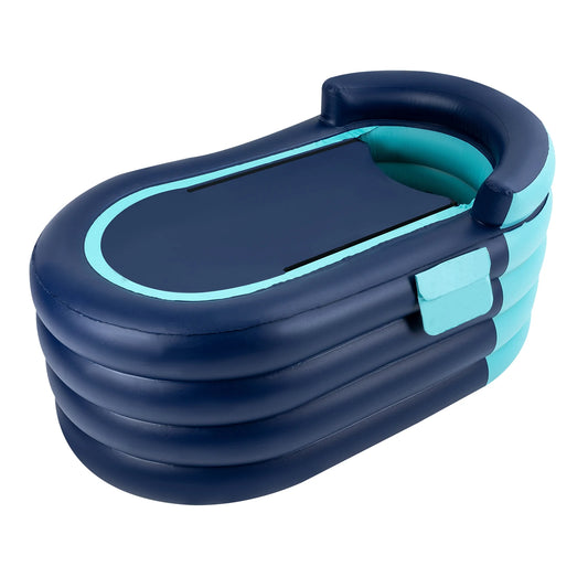 Foldable Inflatable Adult Bathtub With Wireless Electric Air Pump