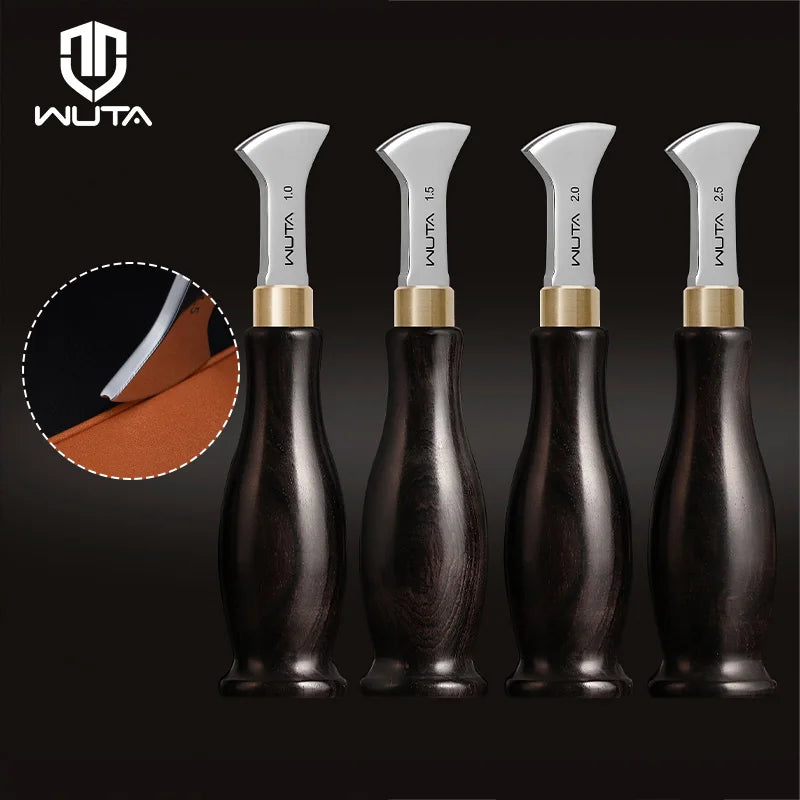 WUTA Professional Leather Edge Creaser Beveler For Crafting