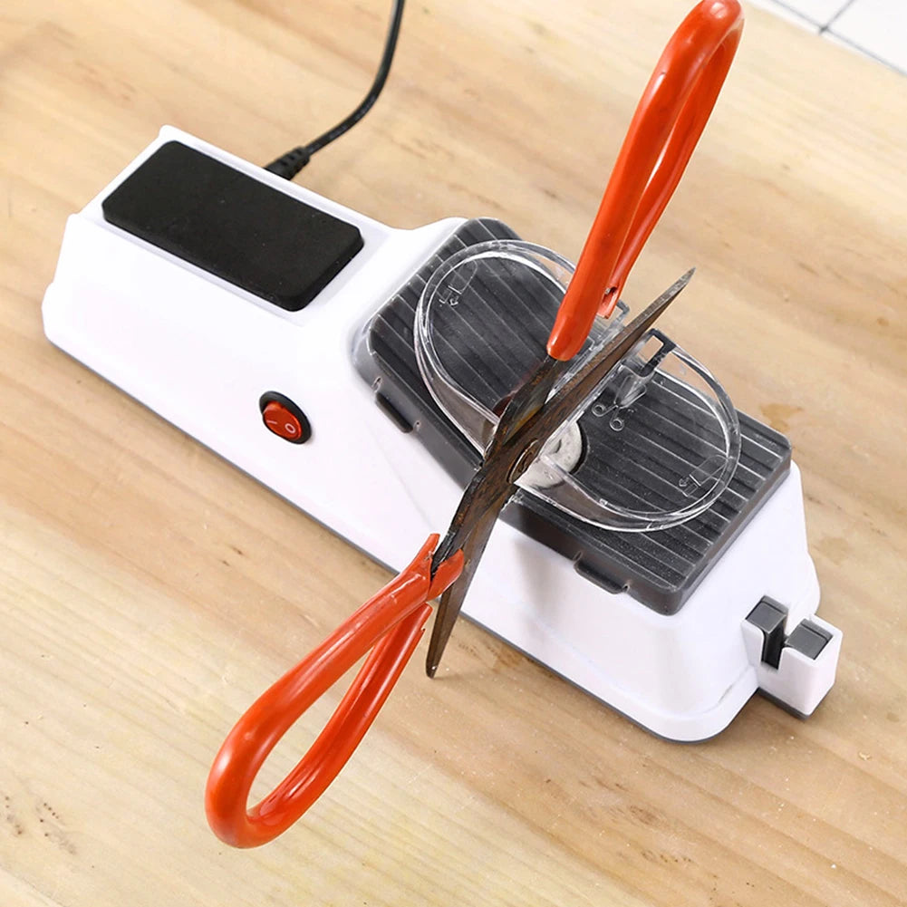 APWIKOGER Electric Knife Sharpener Adjustable USB Rechargeable