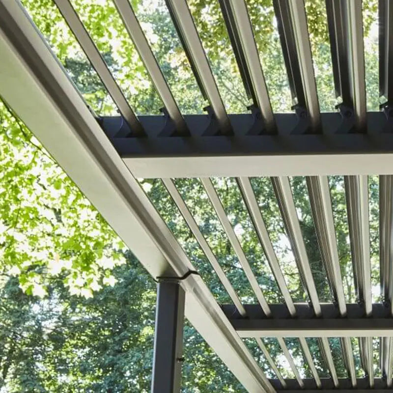 Bioclimatic Louver Aluminum Pergola For Outdoor Patios