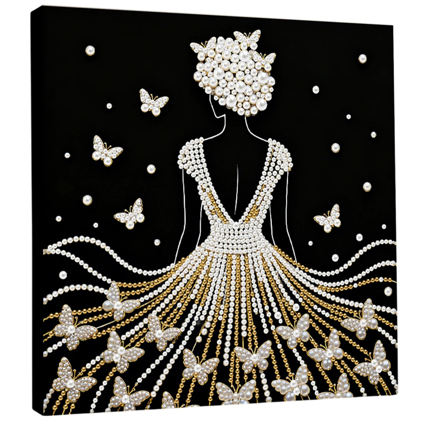 DIY Pearl Dot Painting Kit For Home Wall Decor Canvas