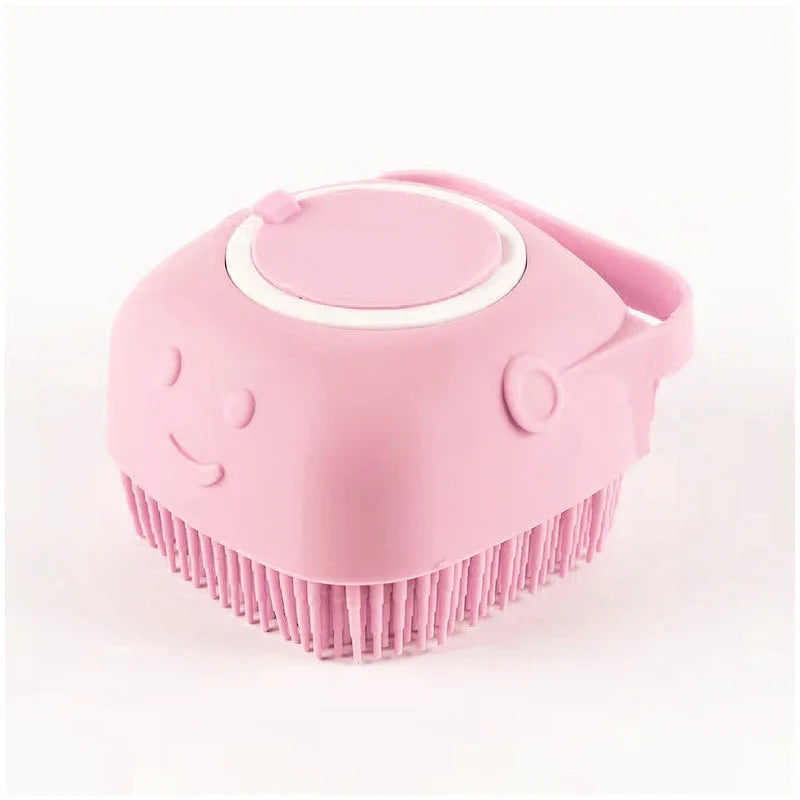 Strongwolf Soft Safety Silicone Pet Bath Gloves for Dogs Cats