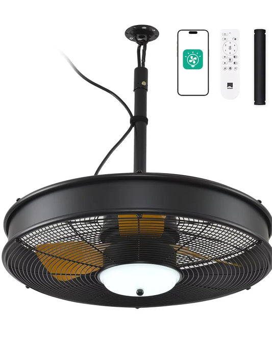 Orison Waterproof Outdoor Ceiling Fan With Remote And App Control