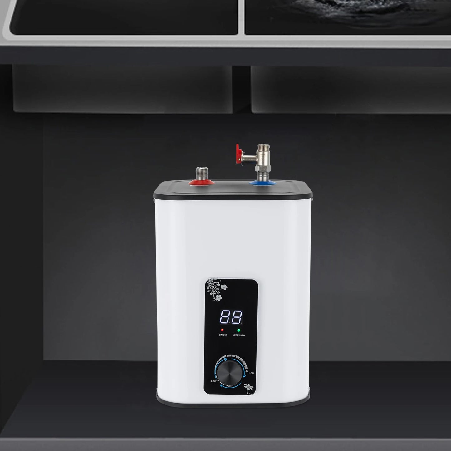 SY-8 1500W Electric Water Heater Under Sink Stainless Steel
