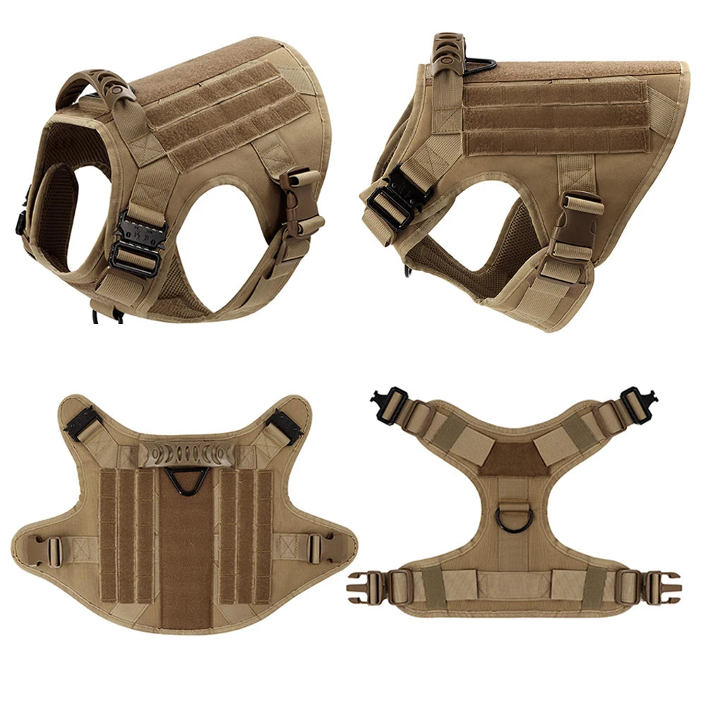 Durable Dog Harness And Leash Set For Training And Walking