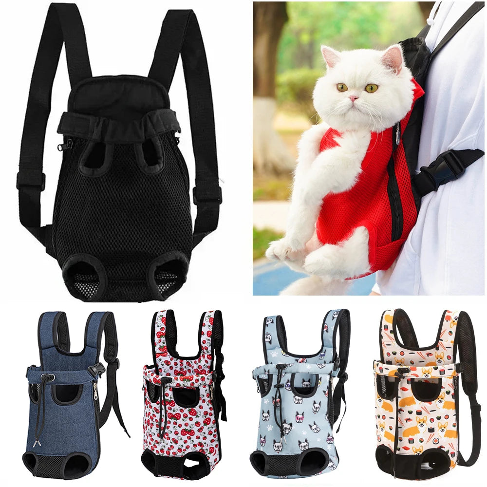 Pet Backpack Carrier For Cats And Dogs Travel Hiking