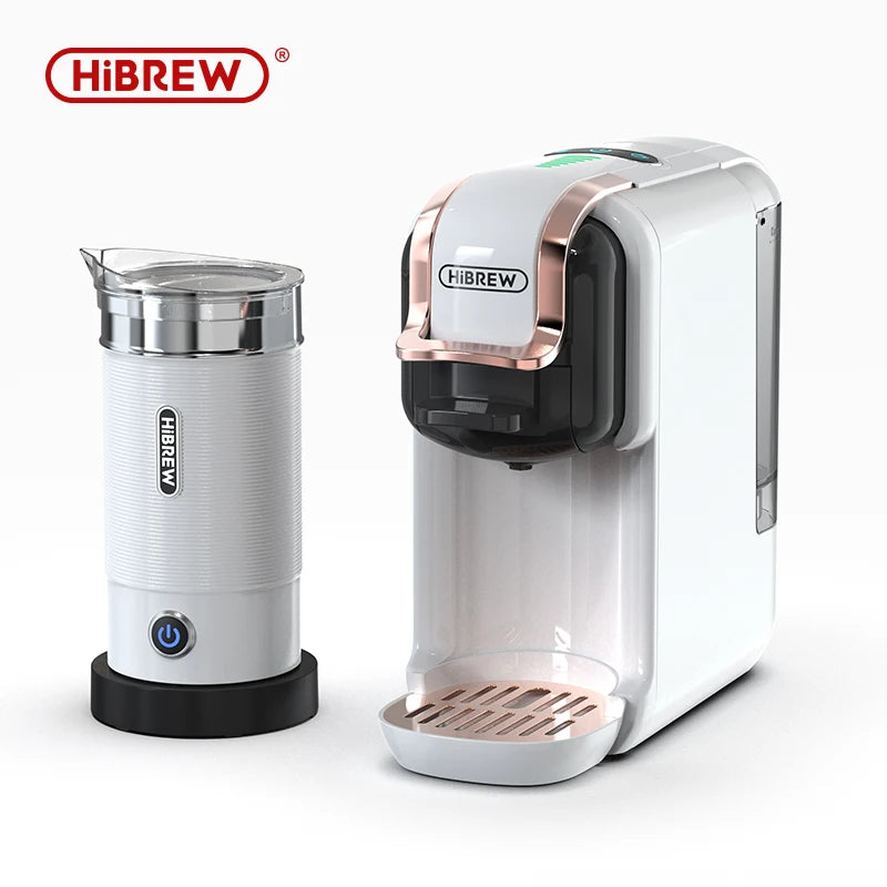 HiBREW 5 In 1 Espresso Coffee Machine Capsule ESE Pod