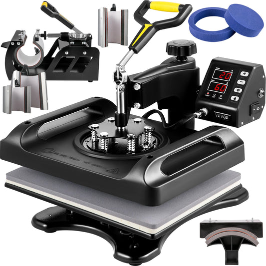 SucceBuy 8 In 1 Combo Heat Press Machine For Sublimation