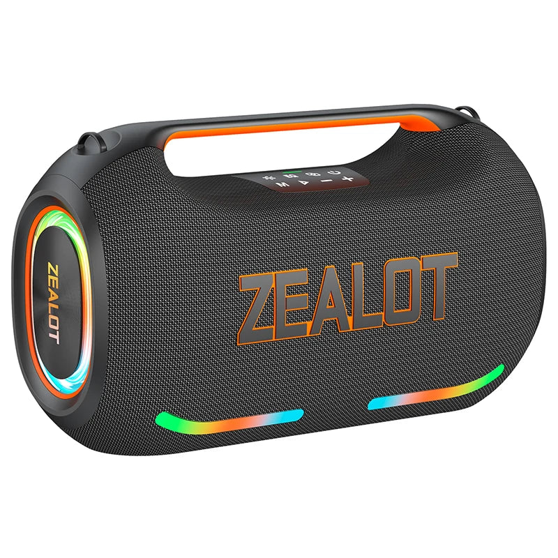 Zealot Ze41 Portable Waterproof Bluetooth Speaker Featuring 300W Stereo Sound