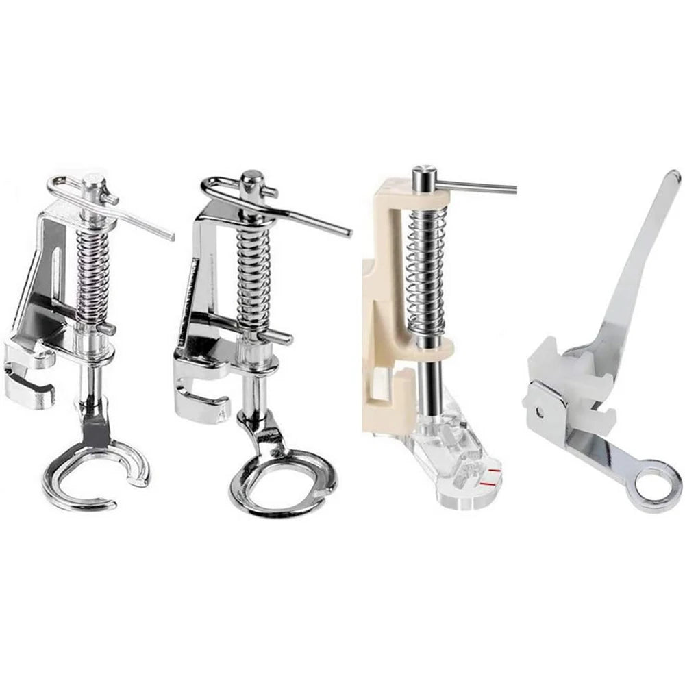 OZXHIXU 4 Piece Free Motion Quilting Presser Foot Set For Sewing Machines