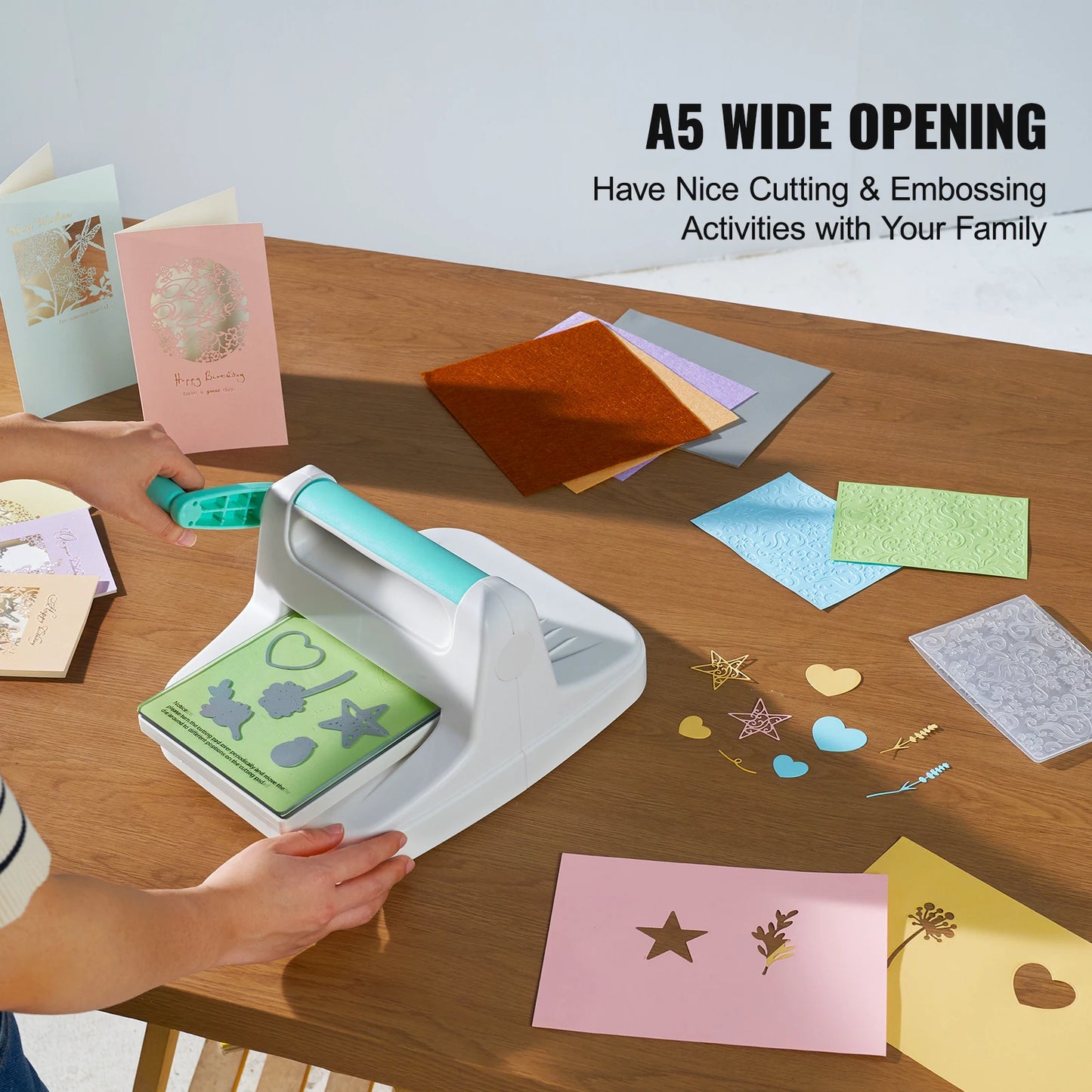 SucceBuy Manual Die Cutting Embossing Machine For Scrapbooking Crafts