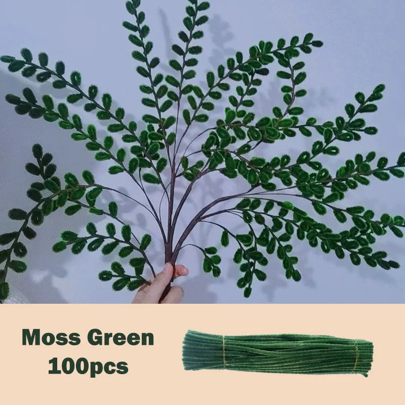 Colorful Chenille Stems Pipe Cleaners Set For DIY Crafts