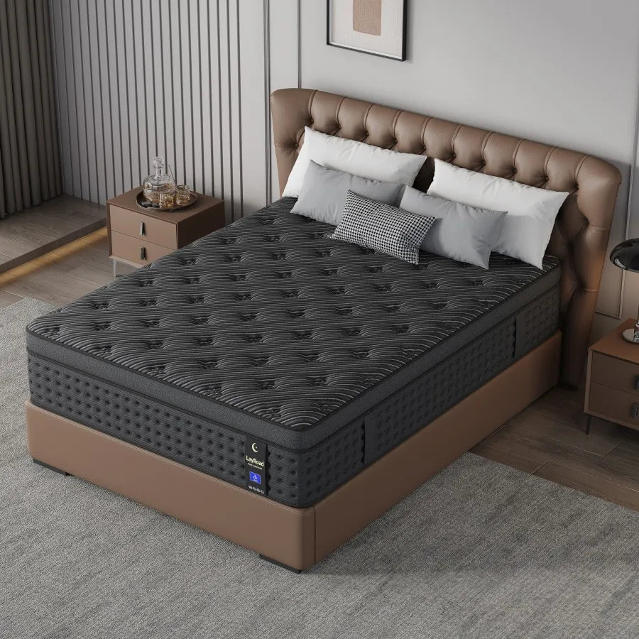 Memory Foam Hybrid Mattress With Pocket Springs Medium Firm